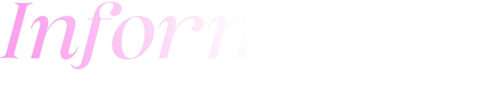 Information インフォメーション